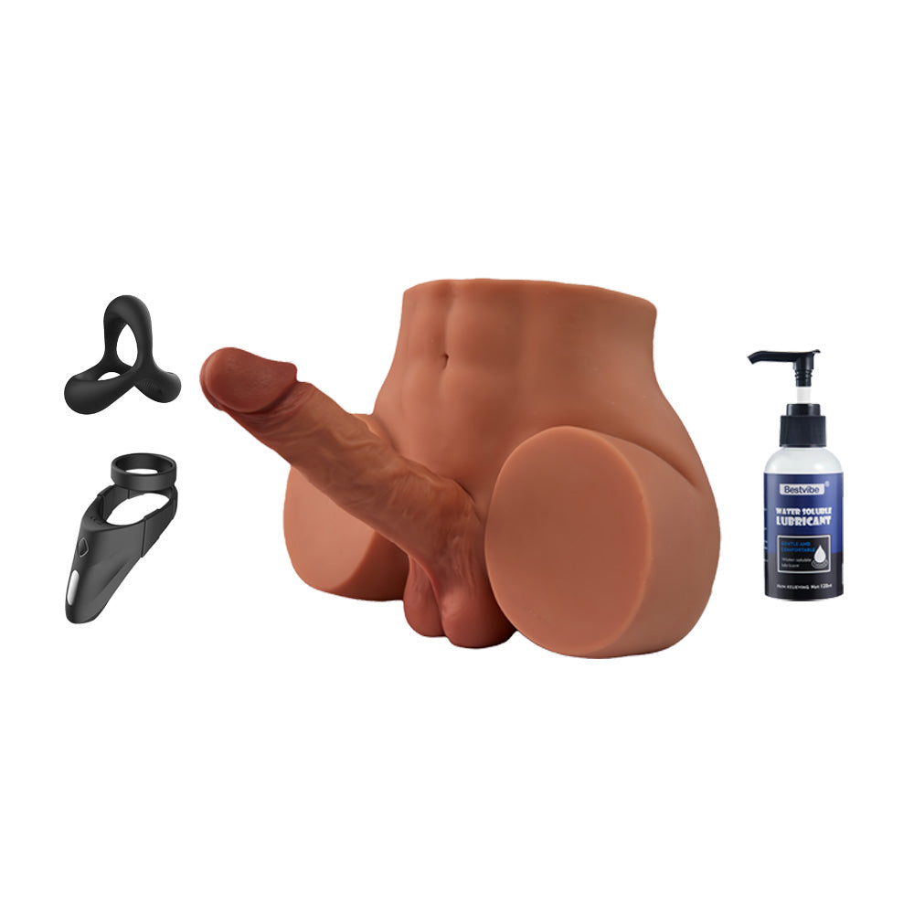 Unisex Doll Pleasure Set with Cock Ring & Lubricant (Save$29.87)