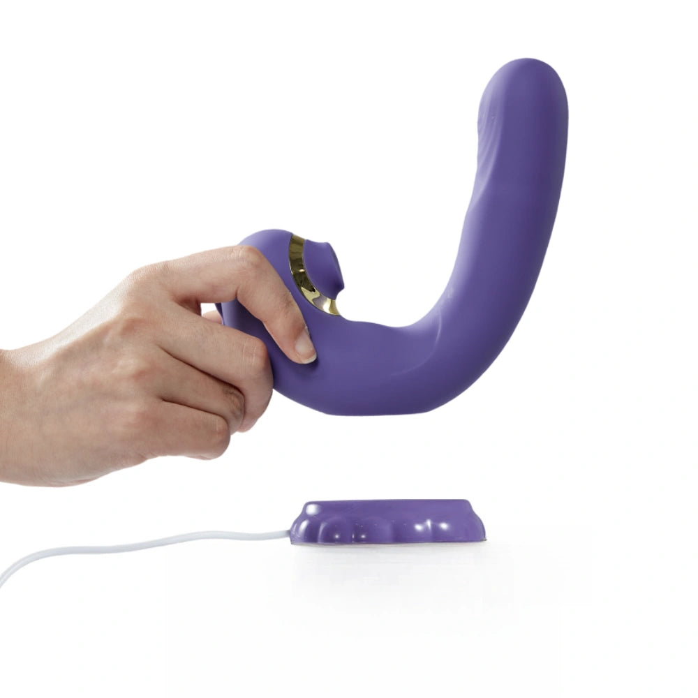 Thrusting& Pulsating Dual-Stimulation Seal Vibrator