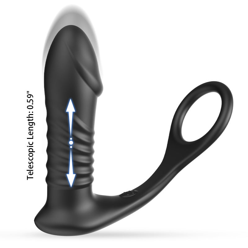 Anal & Prostate Vibrator: Thrusting Edition