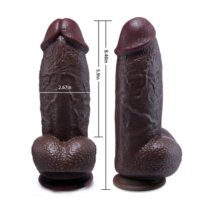 Thick Realistic Dildo 2.67 in