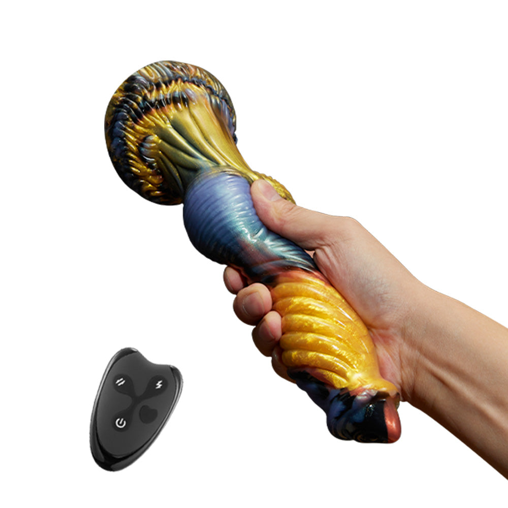 Phoenix Fantasy Thrusting Vibrating Monster Dildo 10.23 Inch