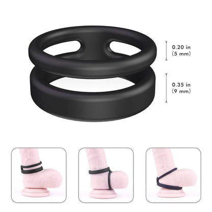 A1 Series Lens Tube Masturbation Cup with Cock Ring Training Set (Save $20.4)